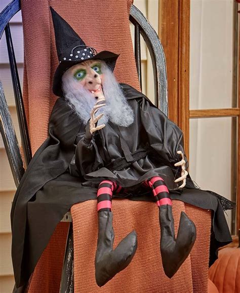 21 98 halloween 3 ft t hanging sitting witch brand new halloween hanging sitting witch