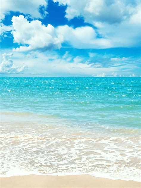Summer Sea Beach Sky Clouds Sand Horizon Blue Sea 1920x1200 For Your