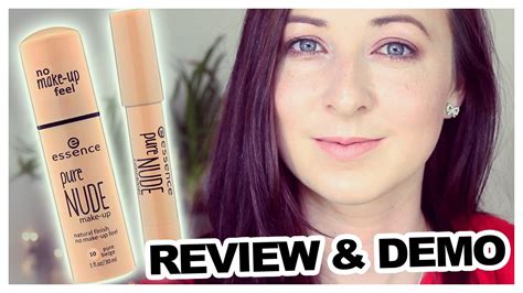 Essence Pure Nude Foundation Review Demo Youtube