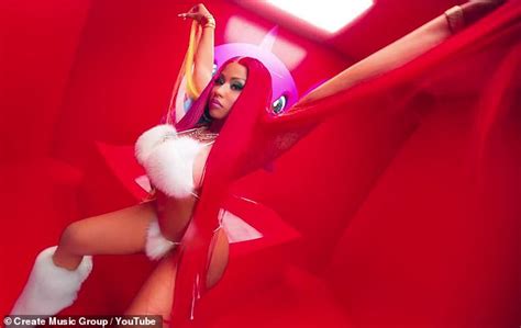 Nicki Minaj Dons Colorful Pasties In Trollz Music Video With