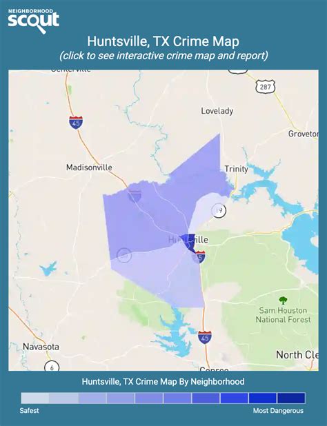 Huntsville, TX Crime Rates and Statistics - NeighborhoodScout