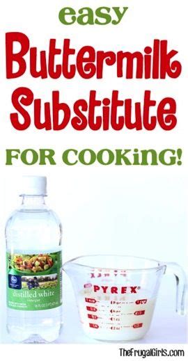 The substitutes are intended for cake batters and pastry dough, and should not be used when making creams or icings. Buttermilk Substitute for Cooking at TheFrugalGirls.com | Buttermilk substitute, Healthy baking ...