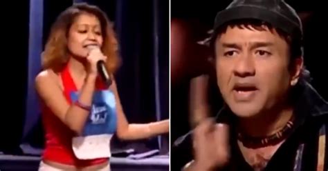 16 Years Ago Neha Kakkar Auditioned For Indian Idol And Anu Malik Slapped Himself While She Sang