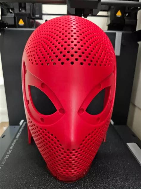 spider man faceshell mask 3d printed w pla pro for homecoming cosplay costume 59 99 picclick