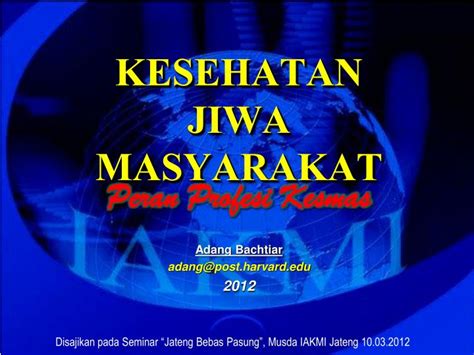 Materi Penyuluhan Kesehatan Masyarakat Pdf