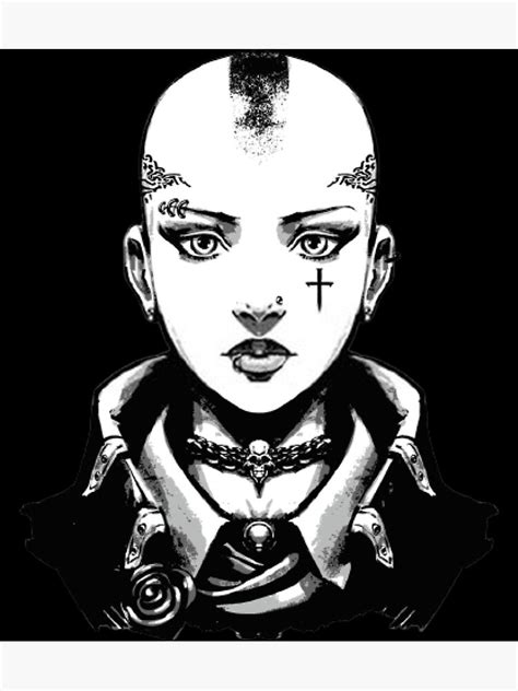 Skinhead Girl Sticker Poster For Sale By Nleybarron Redbubble