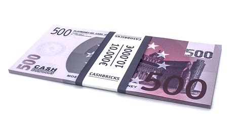 Ist spielgeld und echtgeld dasselbe beim online casino? Euro Spielgeld Geldscheine Geldbündel - € 500 Scheine ...