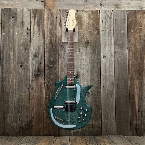 Jerry Jones Master Sitar Gator Green Guitars Electric Solid Body