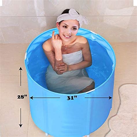 portable plastic freestanding bathtubs bathtub folding spa bathtub for adults ebay