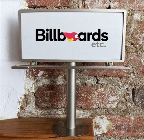 Mini Desktop Billboard Mini Billboard Billboards Etc Inc