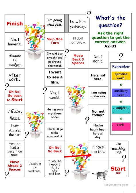 Whats The Question Worksheet Free Esl Printable Worksheets Made By