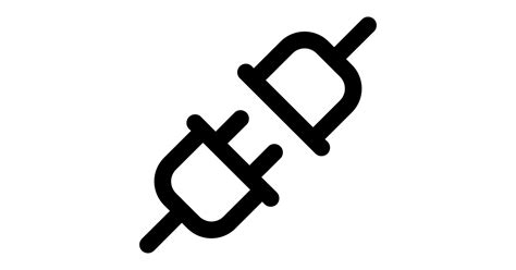 Plugs Free Vector Icon Iconbolt
