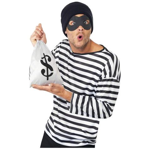 Instant Bank Robber Kit Bank Robber Costume