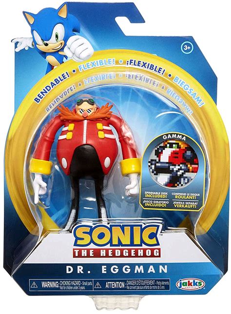Video game character from the eponymous video game franchise. Sonic The Hedgehog Basic Dr. Eggman Action Figure ...