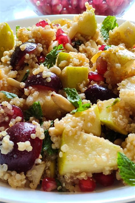 Quinoa Fruit Salad A Delicious Summer Salad Loaded With Fruits