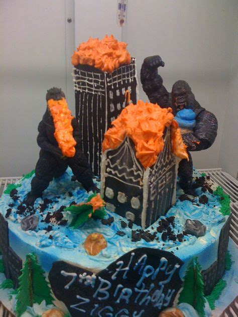 25 Godzilla Cakes Ideas In 2021 Godzilla Godzilla Birthday Godzilla