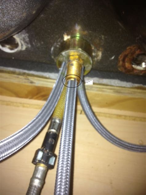 If you find leakages take the. Kitchen Faucet Leaking Under Sick - Plumbing - DIY Home ...