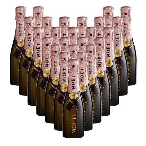 Case Of Mini Moet Rose Champagne 20cl 24 X 20cl Buy Online For