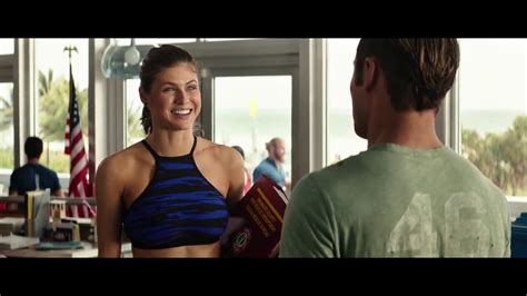 Baywatch Deleted Scene Alexandra Daddario And Zac Efron Did You Just Look At My Boobs