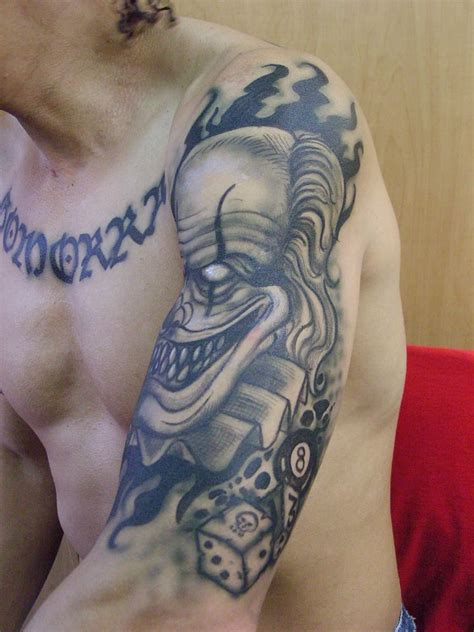 Geniales Tatuajes De Payasos Malignos En 3 Zonas Del Cuerpo Kulturaupice
