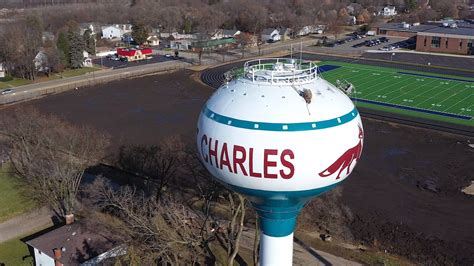 St Charles Water Tower Painting Project See The Difference From