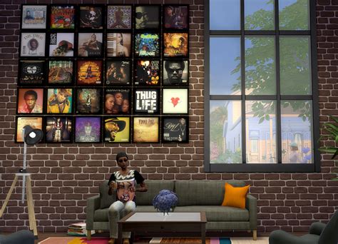 My Sims 4 Blog Wall Art By Daturaobscura F15