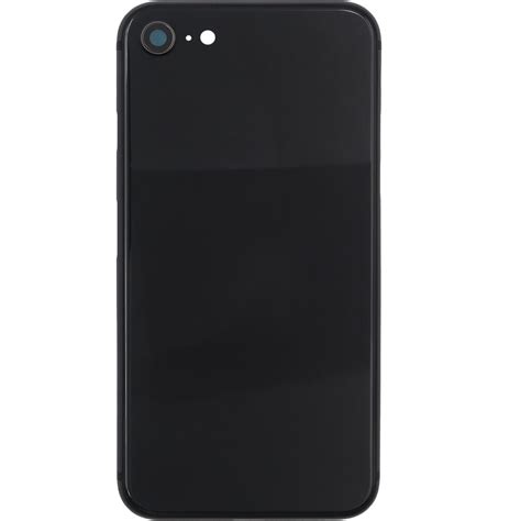 Iphone 8 Back Housing W Small Parts Black Oem Pull