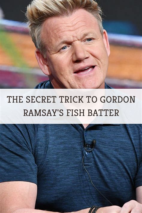 The Secret Ingredient In Gordon Ramsay's Fish Batter - Mashed | Gordon