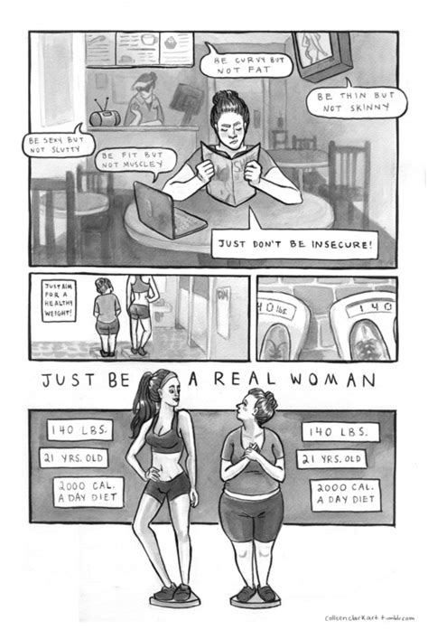 Colleen Clarks Body Image Comic Reminds Us That Our Bodies Dont