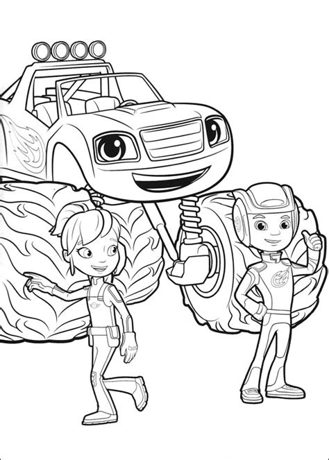 Blaze monster truck coloring page is quite popular among our users. Blaze and the Monster Machines Coloring Pages - Best ...