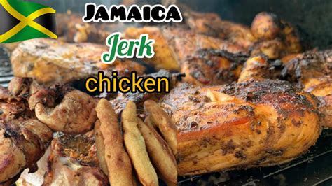 Jamaica Juicy Homemade Jerk Chicken And Festival🇯🇲🍗 Jerkchicken Foodrecipes Youtube