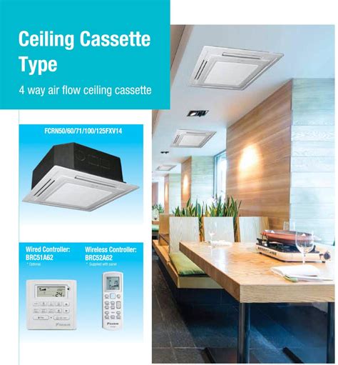 Ceiling Cassette Fresh Air Intake Cassette Type Way Products