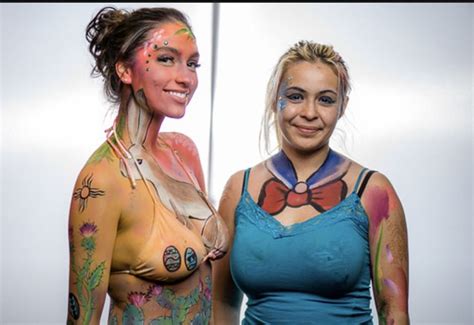 Artist And Model Artists And Models Body Painting Model