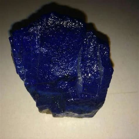 Natural Royal Blue Afghan Natural Rough Lapis Lazuli Shape Uncut