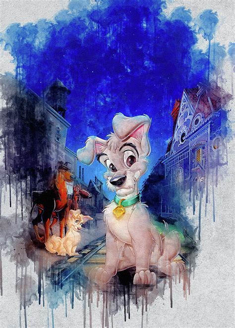 Lady And The Tramp Ii Scamps Adventure 2 Digital Art By Kacy Fulton