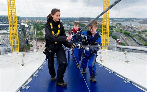 Up At The O2 Iconic View Of London London Airport Transfers