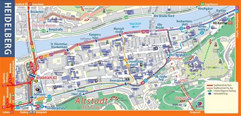 More images for sylt karte zum ausdrucken » Stadtplan von Heidelberg | Detaillierte gedruckte Karten ...