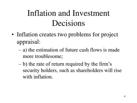 Ppt Lecture 3capital Investment Appraisal 2 Inflation Taxation And