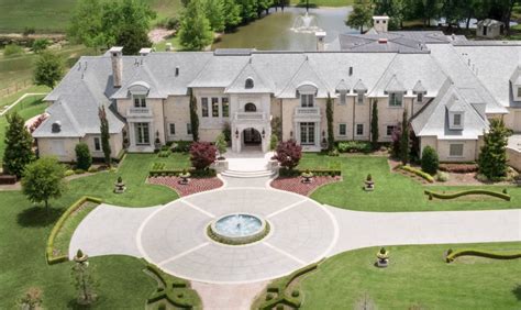 Stunning Stone Mansion On 15 Acres In Mckinney Texas Homes Of The Rich