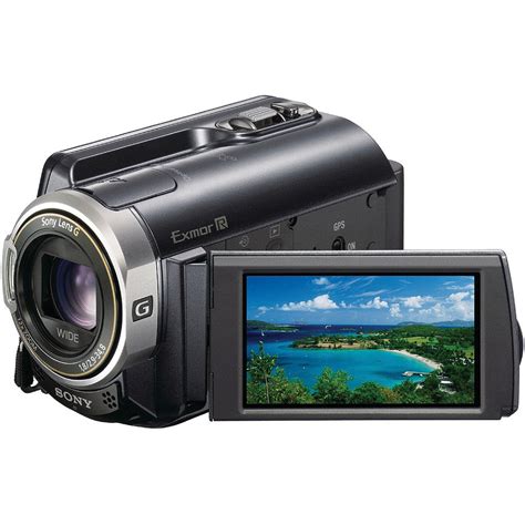 Sony Hdr Xr350v 160gb Handycam Camcorder Hdr Xr350v Bandh Photo
