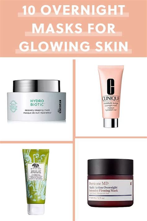 The 20 Best Overnight Face Masks To Enhance Your Beauty Sleep Glowing
