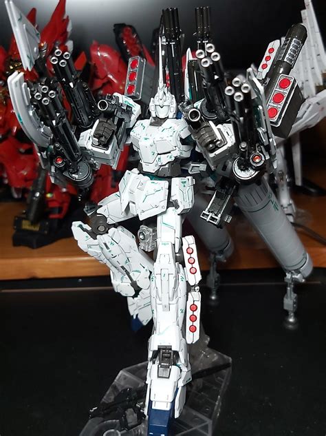Rg Full Armor Unicorn Just Over 3 Weeks Of Build Paint Decal