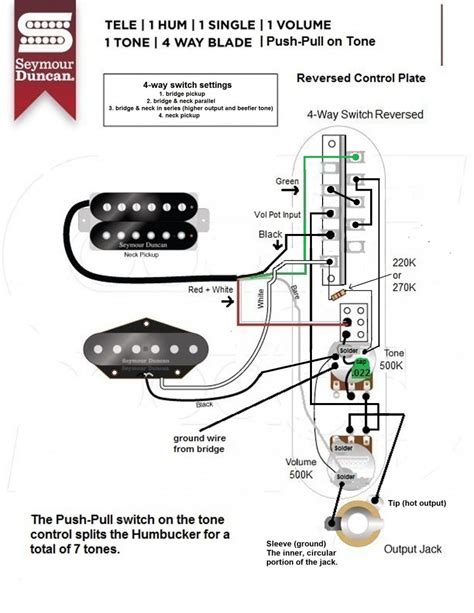Some humbuckers have their coils connected internally and are pretty much the same to wire as single coil pickups. Neck Bucker/ Bridge SC/ 2Vol+Tone Wiring Please? | Telecaster Guitar Forum