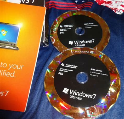 Microsoft Windows 7 Ultimate 32 And 64bits Full Version Glc 00182 7000
