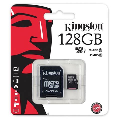 Kingston Memoria Kingston Micro Sd 128gb Clase 10