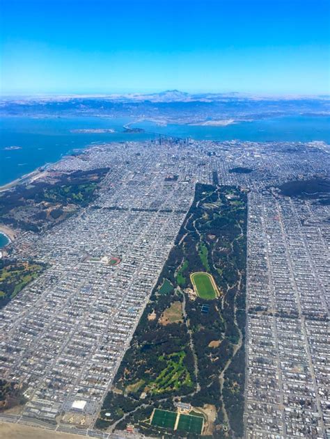 San Francisco Golden Gate Park A Unique View As I Departed Sfo Oc