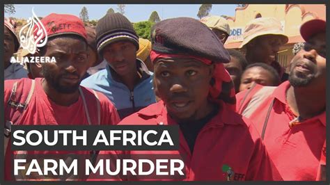 tensions as suspects in s africa farm murder case appear in court youtube