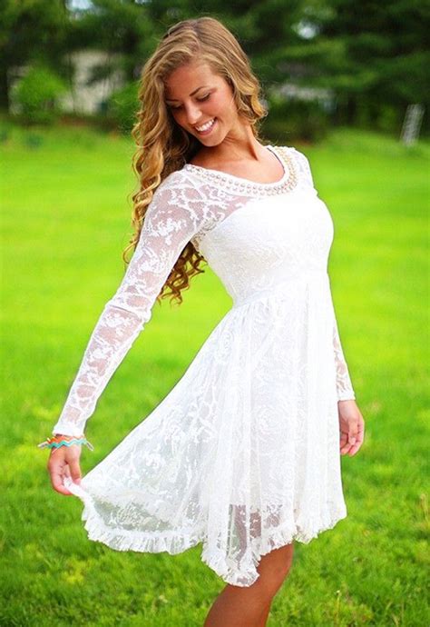 White Lace Sundress