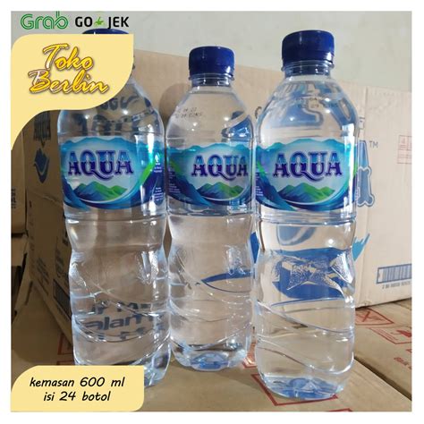 Jual Aqua Air Minum Kemasan Ml Isi Botol Indonesia Shopee Indonesia