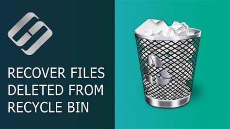 How To Recover Files Deleted From Windows Recycle Bin Or With Shift Del YouTube